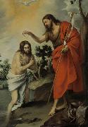 Bartolome Esteban Murillo The Baptism of Christ oil painting artist